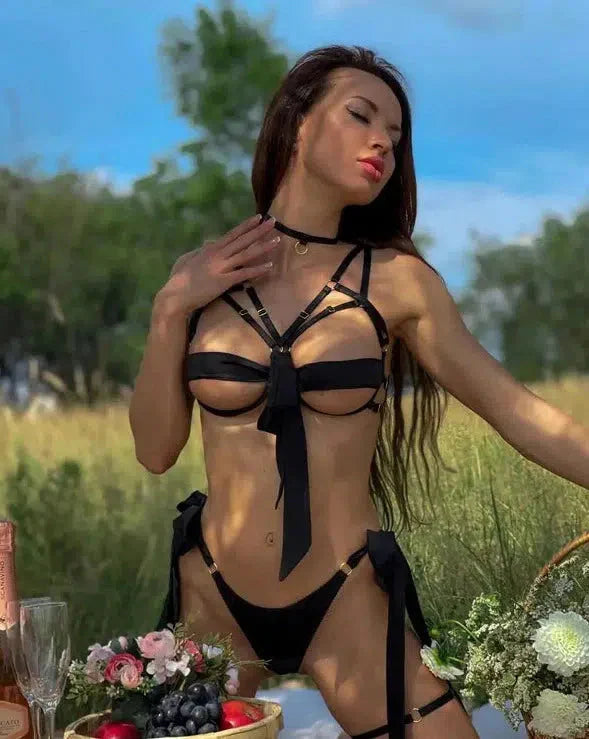 Conjunto de lingerie Liora Bondage